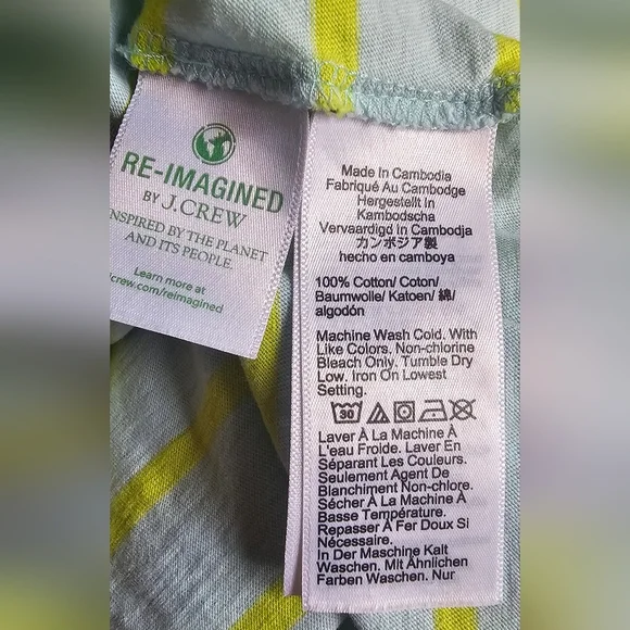 J Crew Factory Slub Cotton Tee - Picture 6 of 7